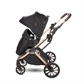 Passeggino GLORY 2in1+ADAPTERS con coprigambe BLACK Diamond